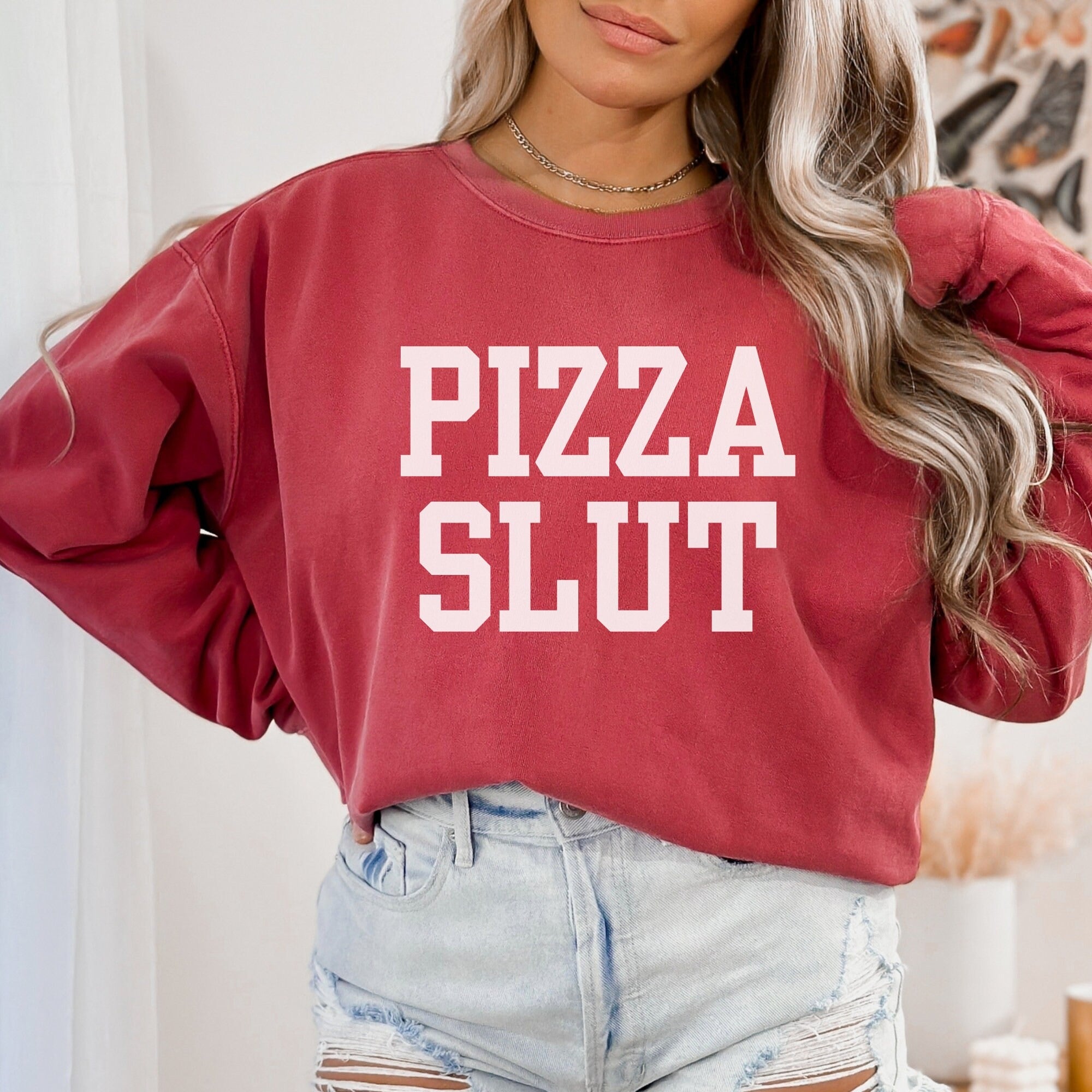 Pizza Slut Women's Sweatshirt