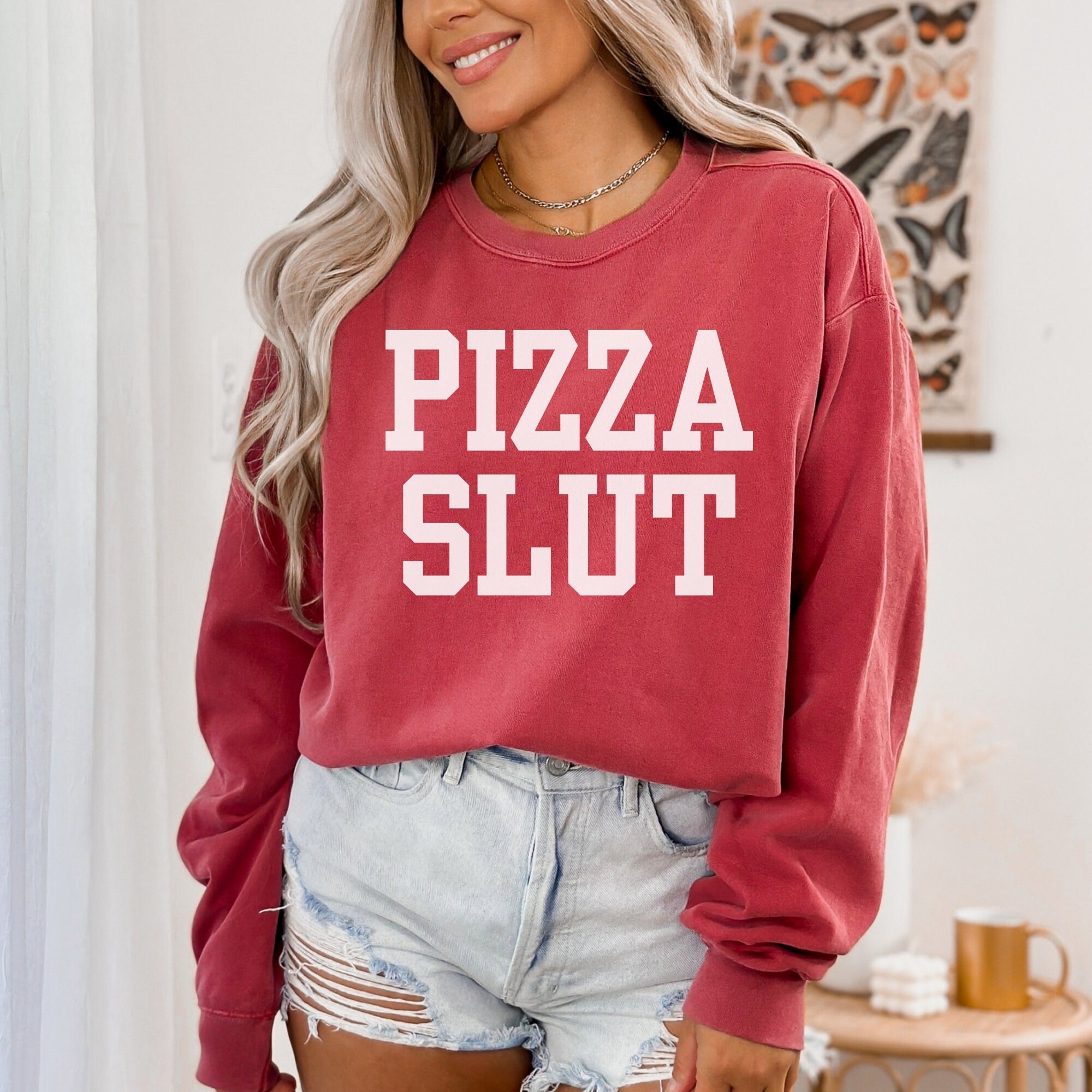 Pizza Slut Women's Sweatshirt
