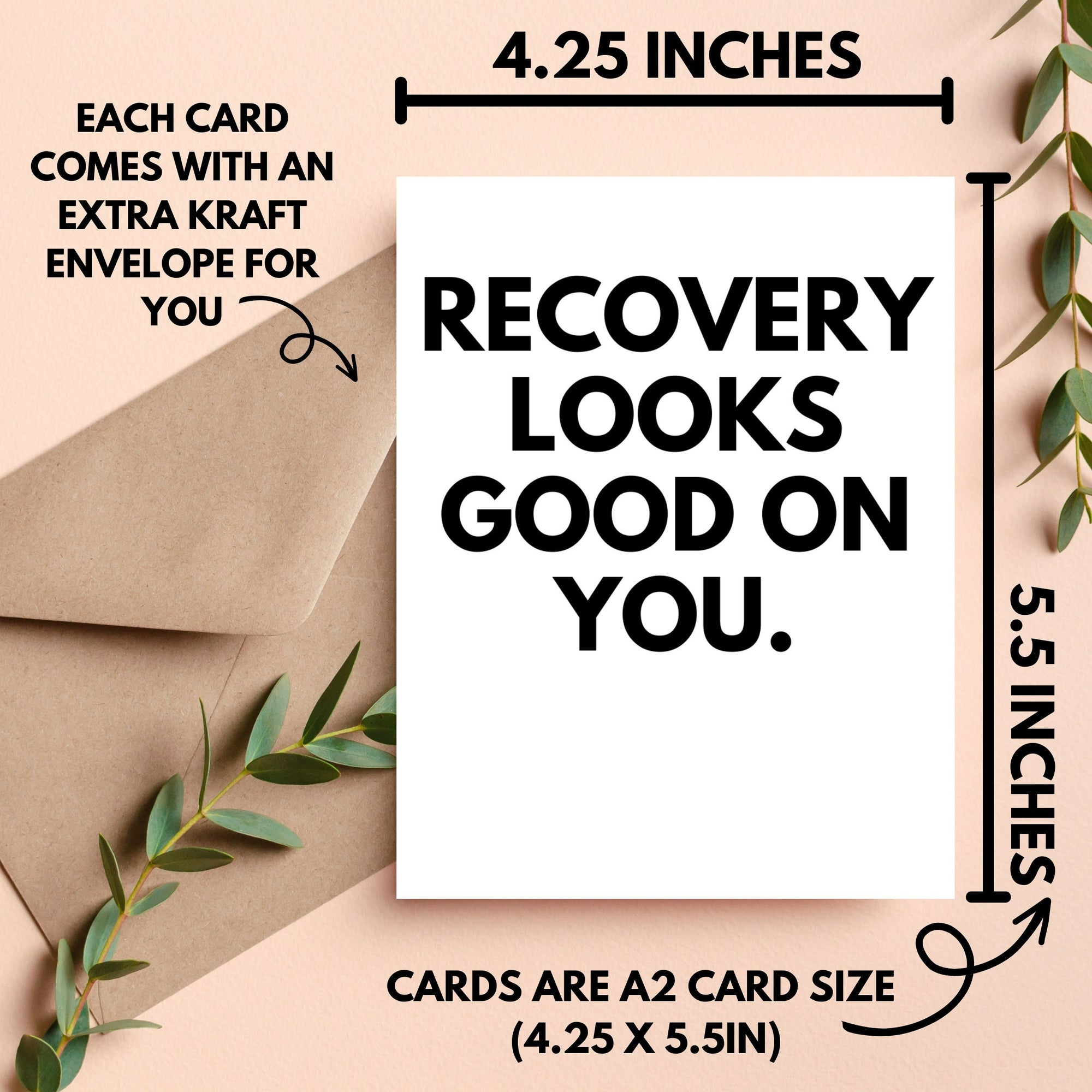 Recovery Looks Good On You Card