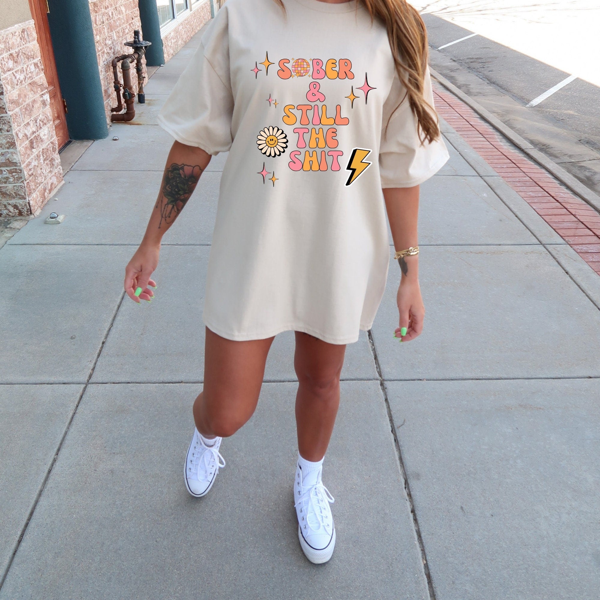 Sober & Still The Shit Women's Retro Shirt