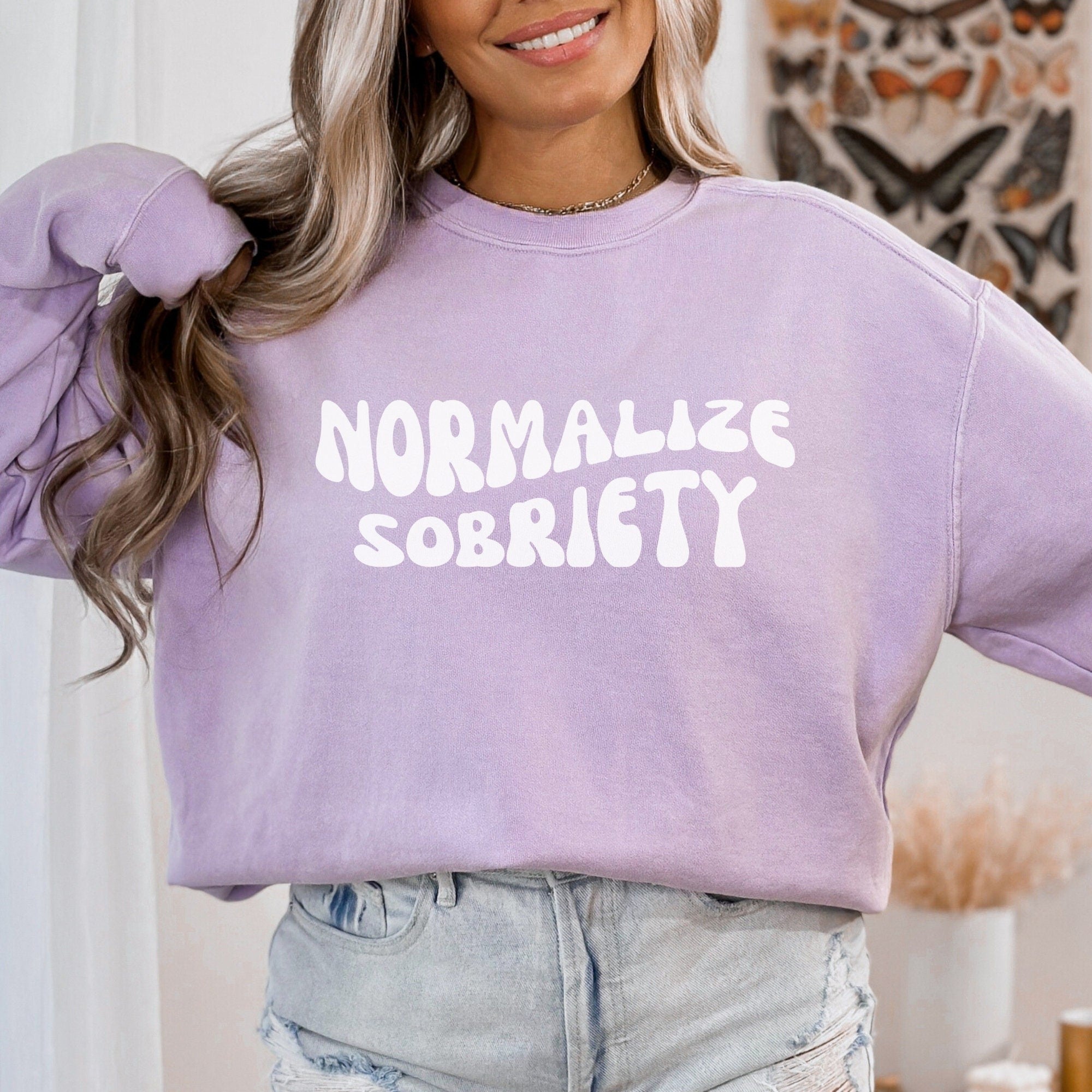 Normalize Sobriety Sweater